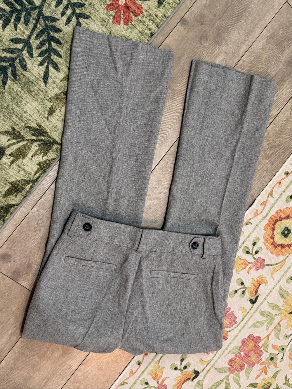 Y2K Banana Republic Women’s Textured Dress Trousers Size 4 Martin Fit dress Pant